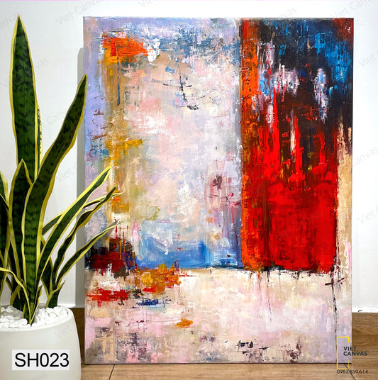 Tranh Sơn Dầu Trừu Tượng - SH023