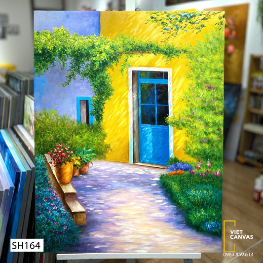 Tranh Sơn Dầu Lối Nhỏ - SH164