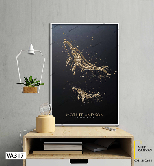 Tranh Cá Bơi Lội - VA317