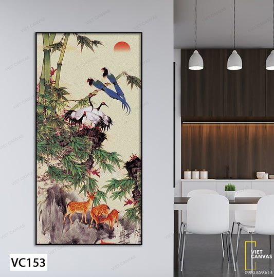 Tranh Muôn Thú Giữa Thiên Nhiên - VC153