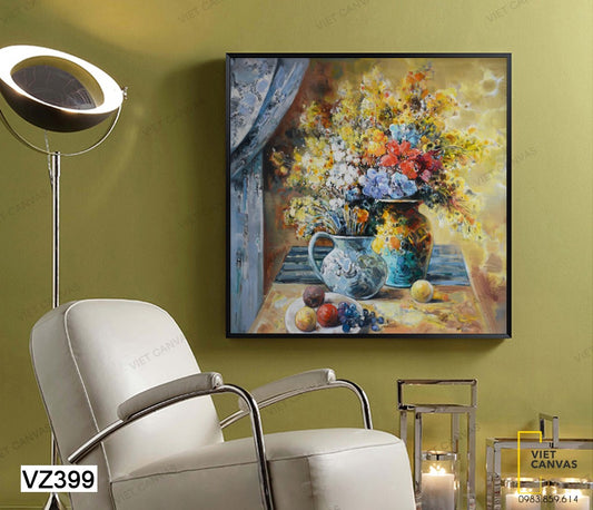 Tranh Lọ Hoa Khoe Sắc - VZ399