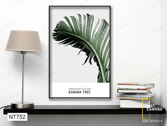 Tranh Lá Cây Xanh - NT752