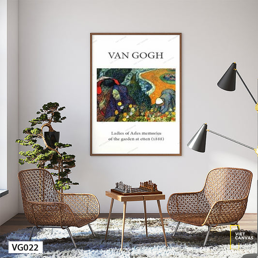 Tranh Ladies Of Arles, Van Gogh - VG022