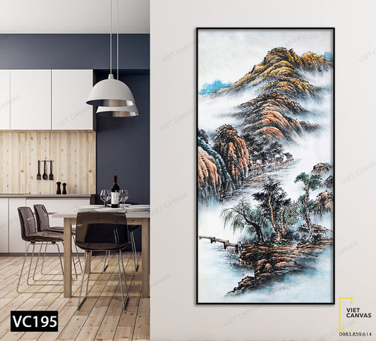 Tranh Núi Rừng Hùng Vĩ - VC195