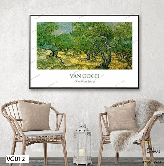Tranh Olive Grove, Van Gogh - VG012