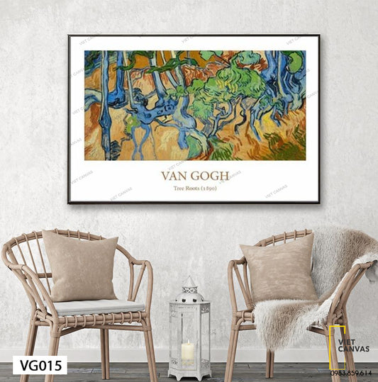 Tranh Tree Roots Van Gogh - VG015