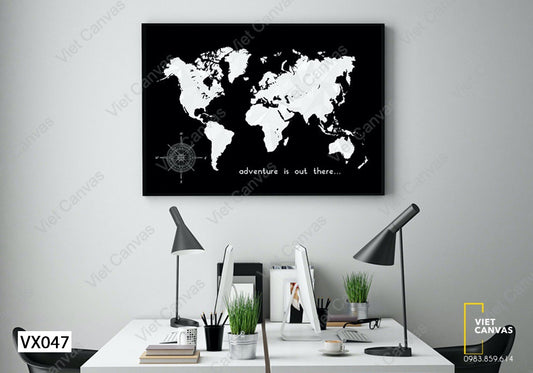 Tranh Bản Đồ - VX047