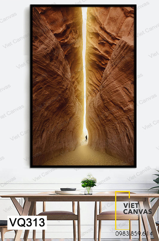 Tranh Con Đường Trong Hang Động - VQ313