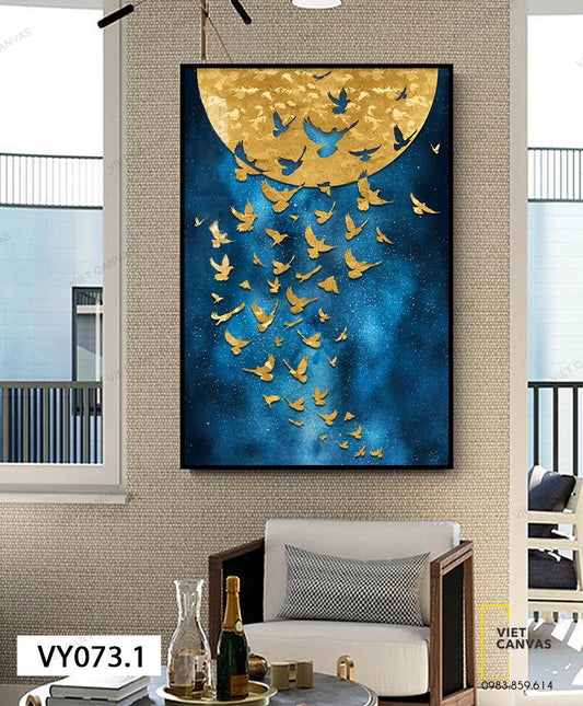 Tranh Ánh Trăng Vàng - VY073.1