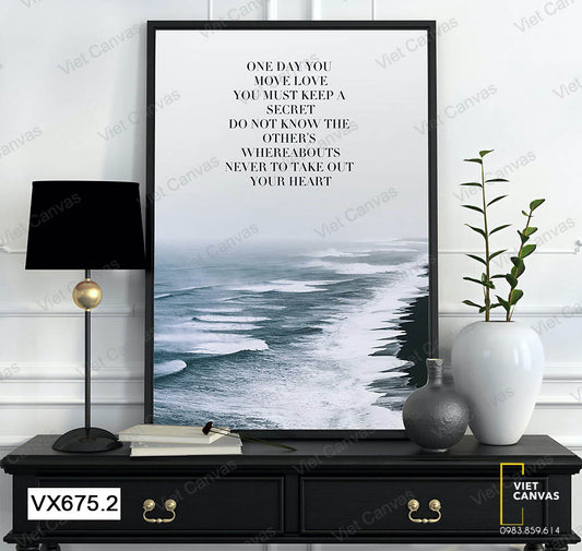 Tranh Biển Cả Tươi Mát - VX675.2
