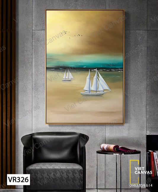 Tranh Thuyền Và Biển - VR326