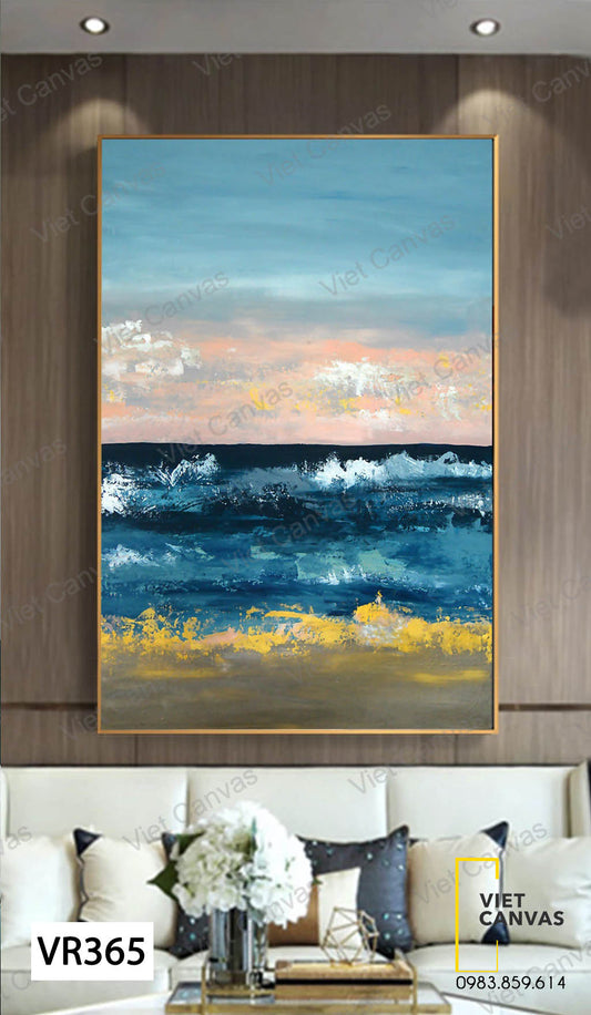 Tranh Biển Và Bầu Trời - VR365