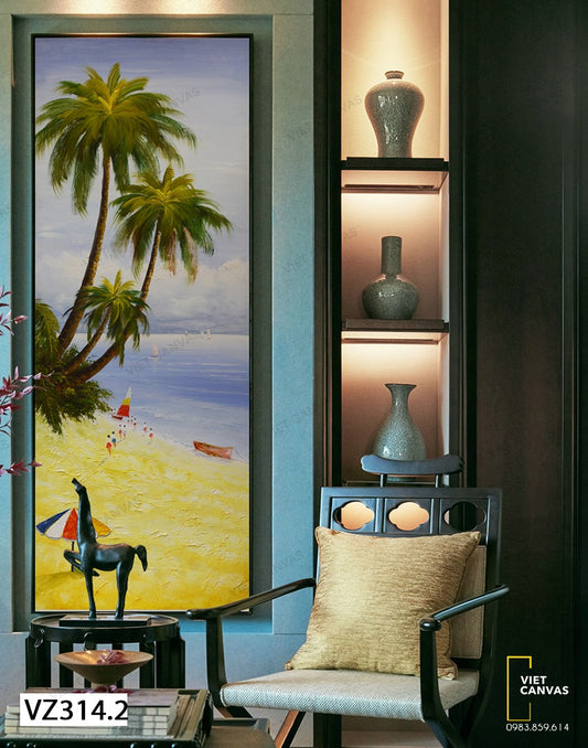 Tranh Biển Chiều Tỉnh Lặng - VZ314.2