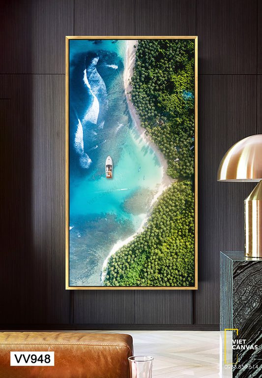 Tranh Biển Và Rừng - VV948