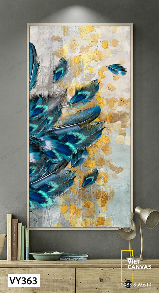 Tranh Bộ Lông Vũ Quyến Rũ - VY363