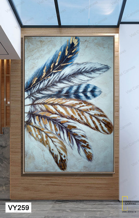 Tranh Bộ Lông Vũ Tuyệt Đẹp - VY259