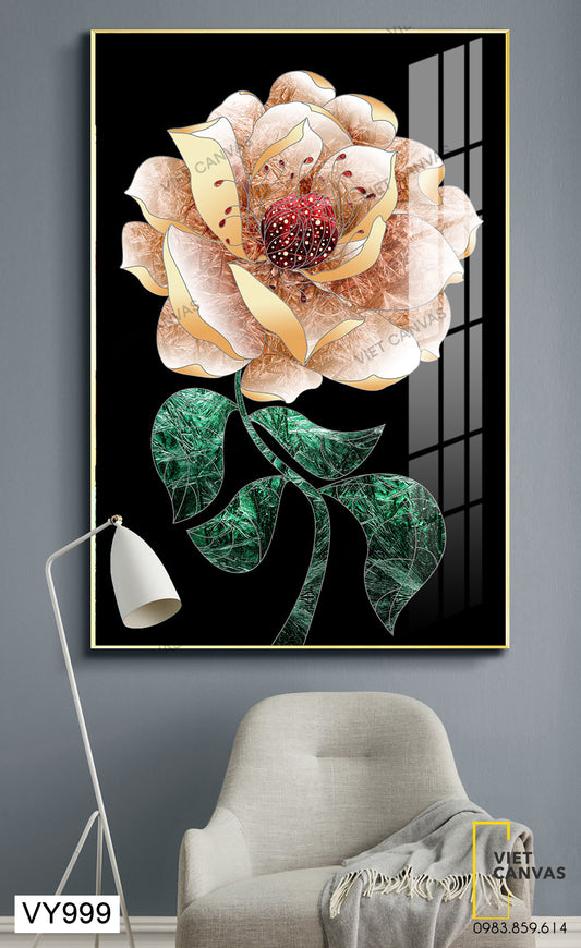 Tranh Bông Hoa Nở Rộ Ấn Tượng - VY999