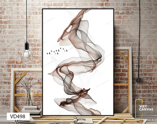 Tranh Cánh Chim Trên Làn Khói - VD498