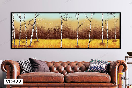 Tranh Cánh Rừng Vàng - VD322
