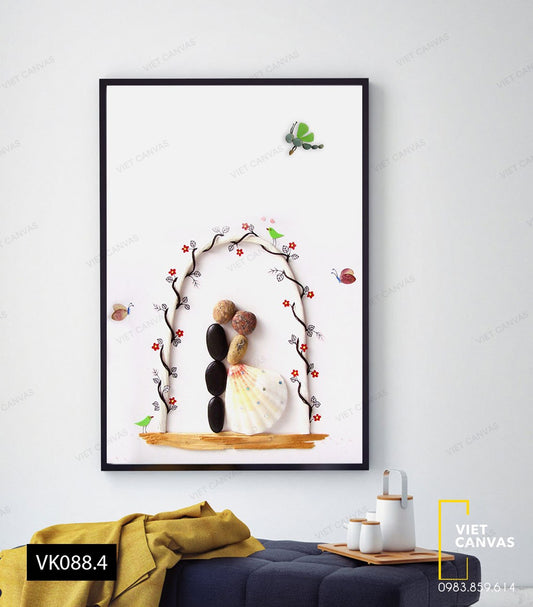 Tranh Cặp Đôi Lãng Mạn - VK088.4