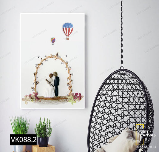 Tranh Cặp Đôi Yêu Thương - VK088.2