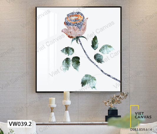 Tranh Cây Hoa Hồng Ngọt Ngào - VW039.2