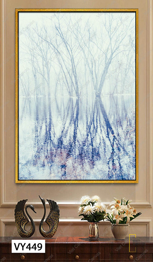 Tranh Cây Lá Mùa Đông - VY449