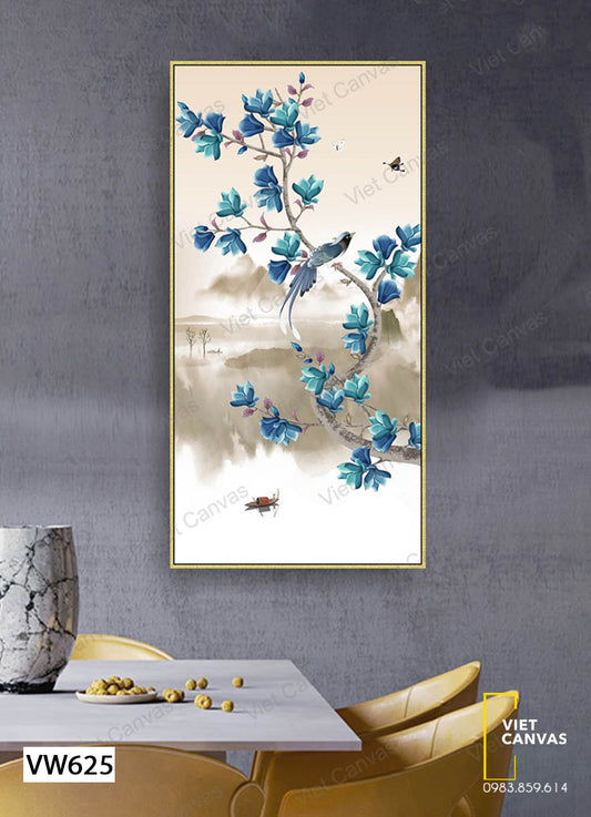 Tranh Sông Và Cành Cây - VW625
