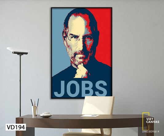 Tranh Chân Dung Steve Jobs - VD194