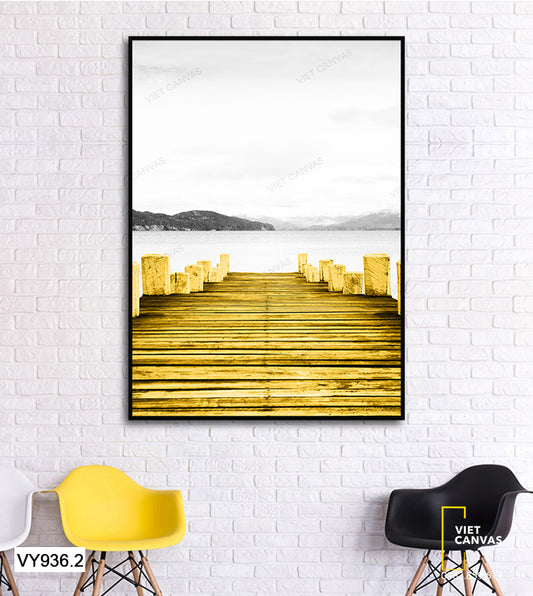 Tranh Chiếc Cầu Trên Sông - VY936.2
