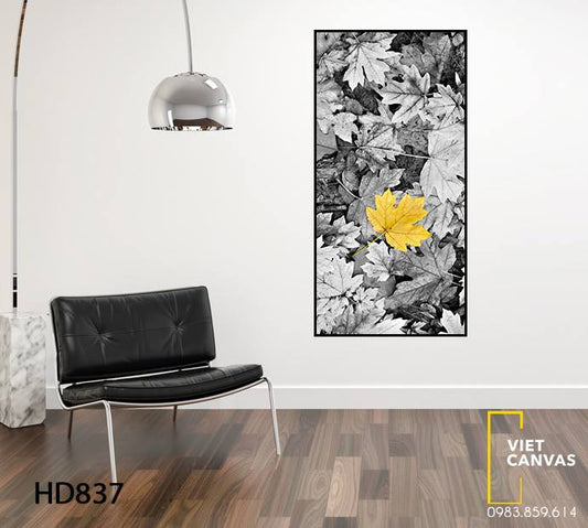 Tranh Chiếc Lá Vàng - HD837