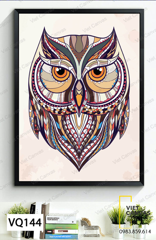 Tranh Chim Cú - VQ144