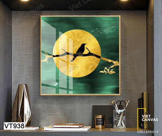 Tranh Chim Và Ánh Trăng - VT938