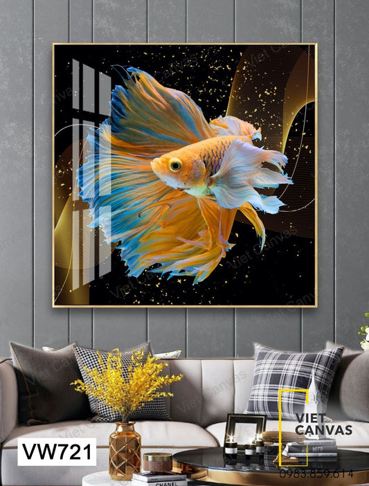 Tranh Chú Cá Xinh - VW721