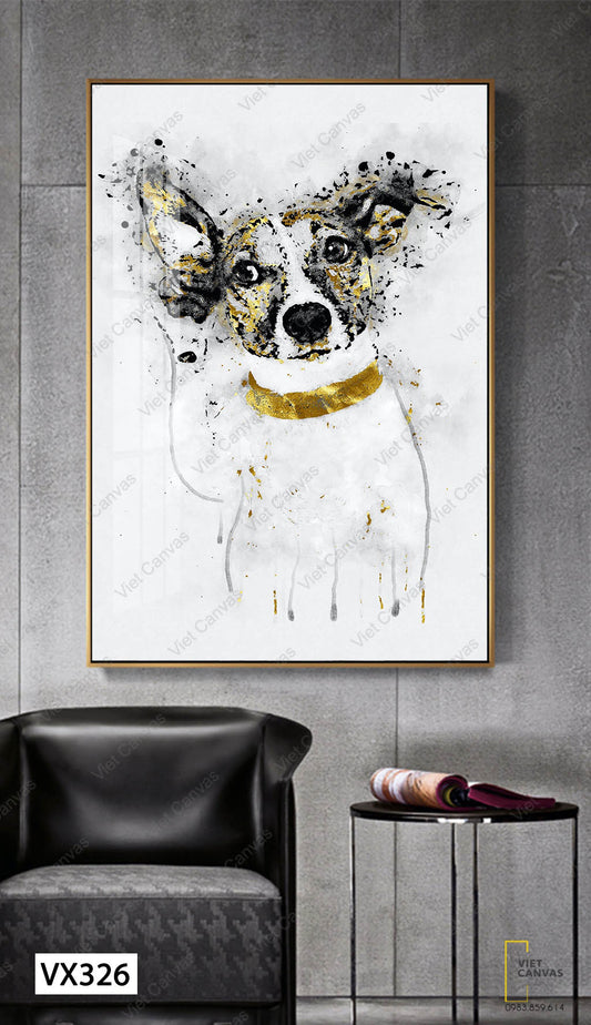 Tranh Chú Chó - VX326