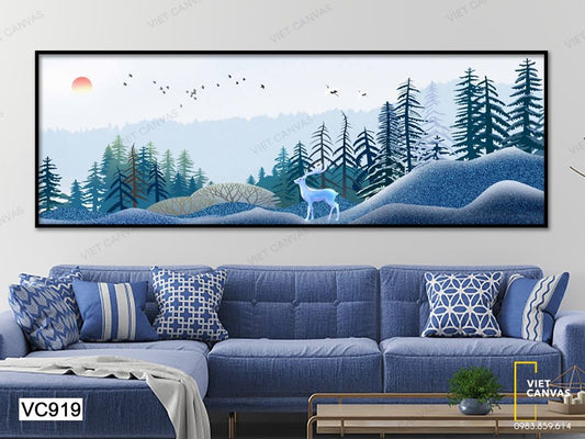 Tranh Chú Hươu Trong Rừng - VC919