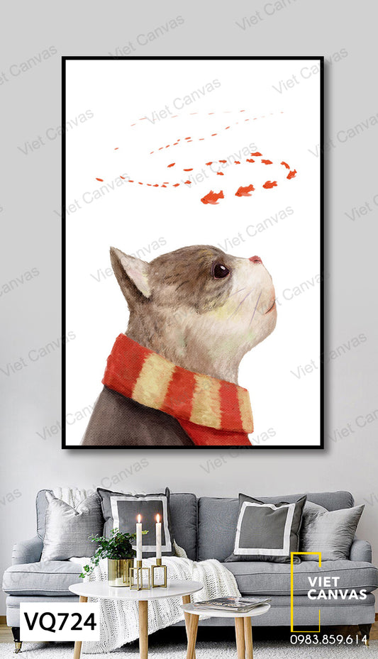 Tranh Chú Sóc Dễ Thương - VQ724