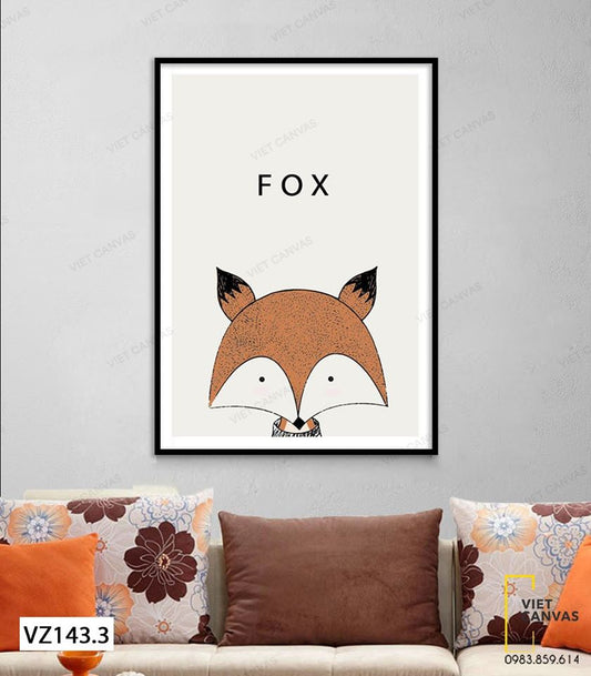 Tranh Chú Sóc Đáng Yêu - VZ143.3