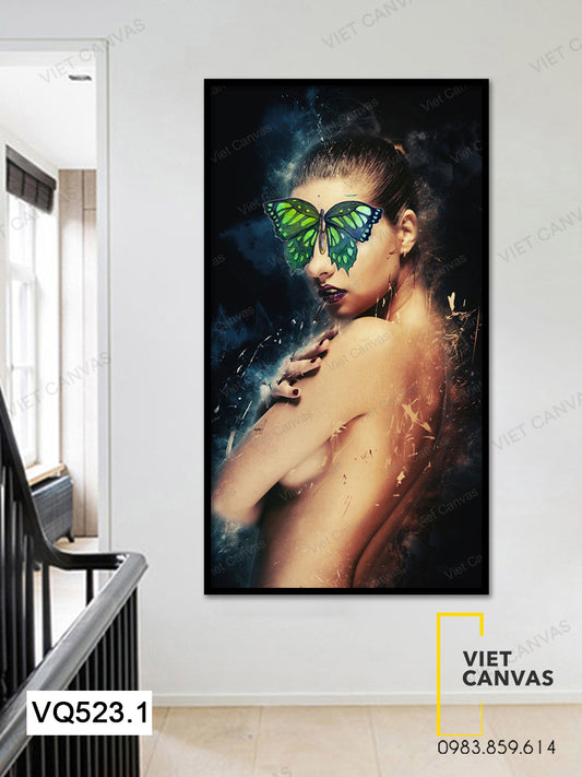 Tranh Cô Gái Bí Ẩn - VQ523.1