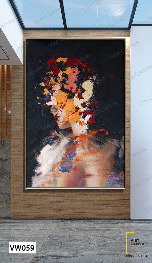 Tranh Cô Gái Cá Tính - VW059