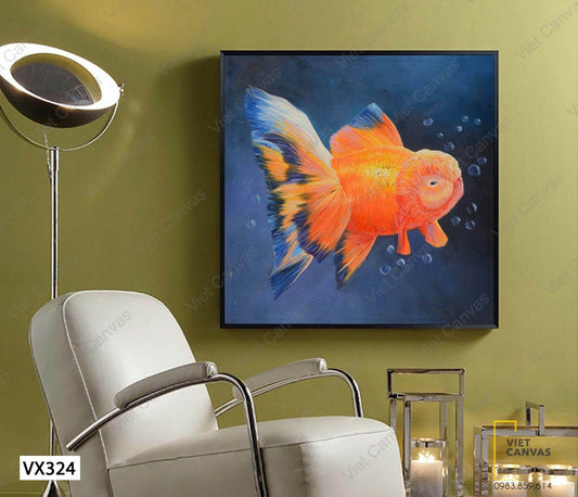 Tranh Con Cá Quý - VX324