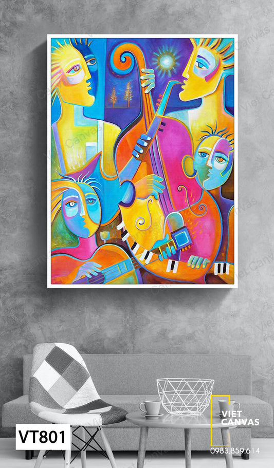 Tranh Nhạc Công - VT801