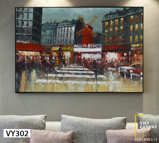 Tranh Con Phố Ở Berlin - VY302