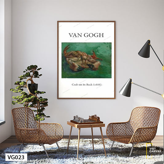 Tranh Crab On Its Back, Van Gogh - VG023