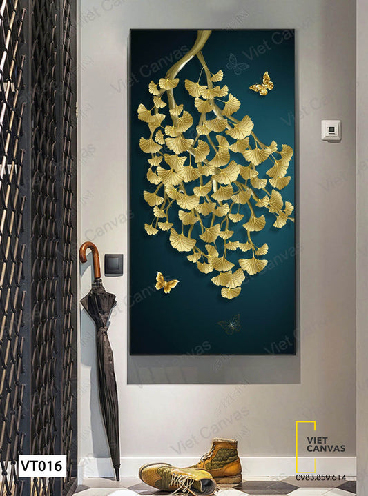 Tranh Cành Lá Bạch Quả - VT016
