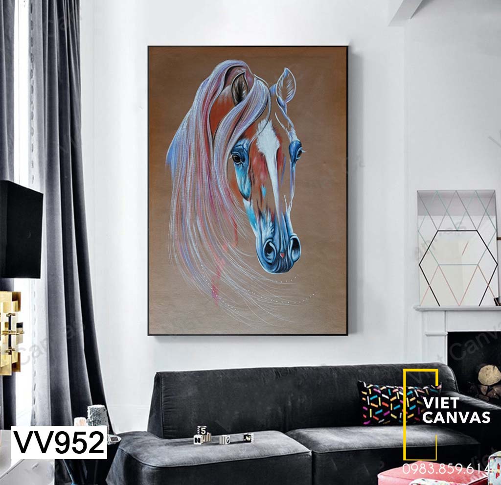 100+ Mẫu Tranh Ngựa Đẹp Phong Thủy Mang Tài Lộc - Viet Canvas