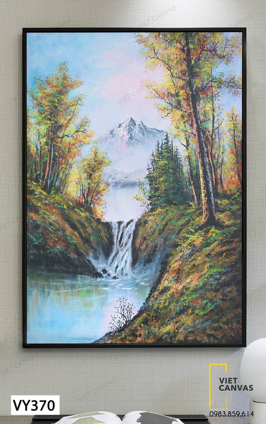 Tranh Đồi Núi Và Rừng Cây - VY370