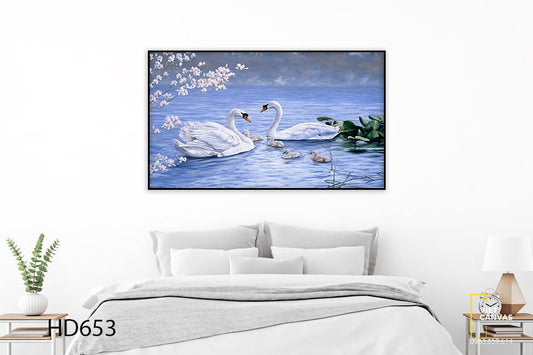 Tranh Đôi Uyên Ương - HD653