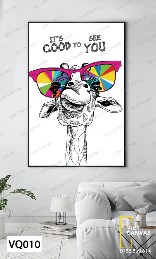 Tranh Động Vật Ngộ Nghĩnh - VQ010