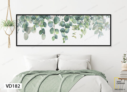 Tranh Lá Cây Xanh Tươi - VD182